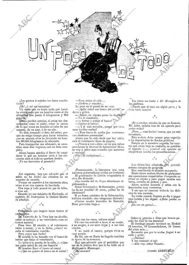 BLANCO Y NEGRO MADRID 08-11-1891 página 14