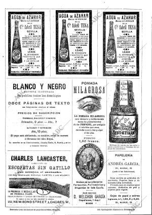 BLANCO Y NEGRO MADRID 08-11-1891 página 16