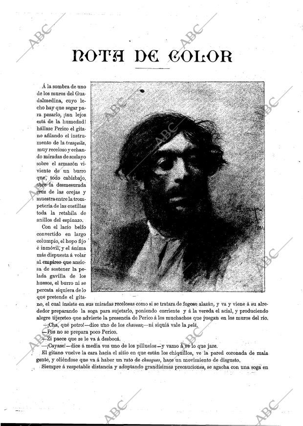 BLANCO Y NEGRO MADRID 08-11-1891 página 3