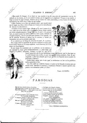 BLANCO Y NEGRO MADRID 15-11-1891 página 5