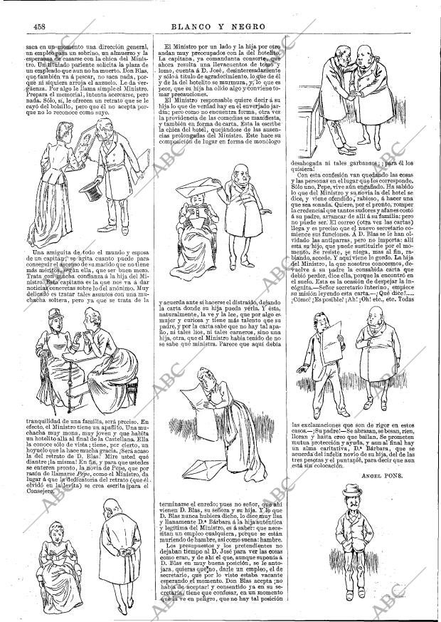 BLANCO Y NEGRO MADRID 22-11-1891 página 10