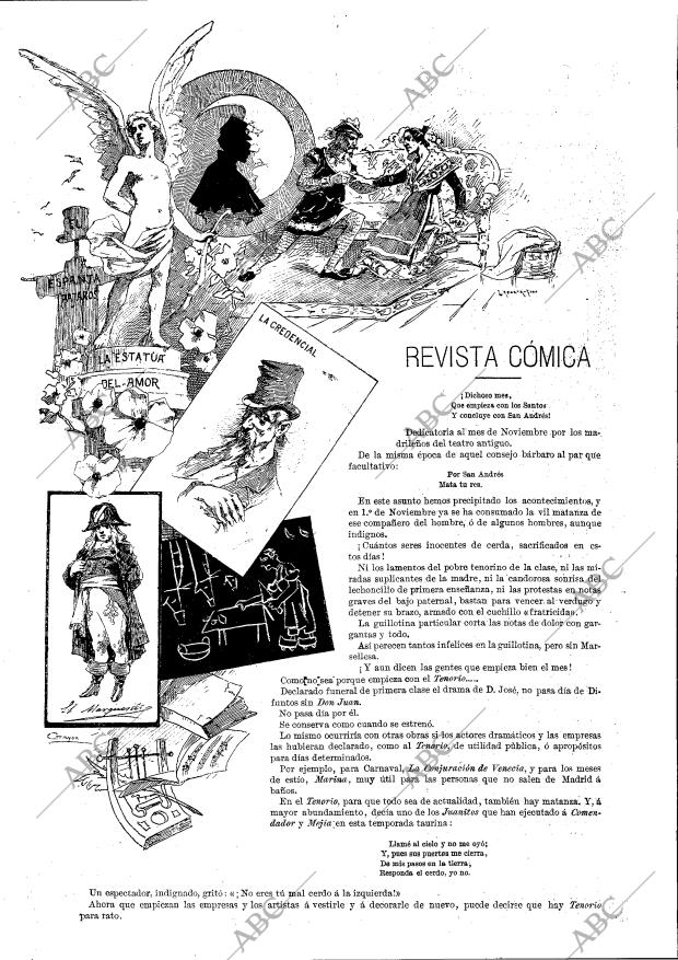 BLANCO Y NEGRO MADRID 22-11-1891 página 12