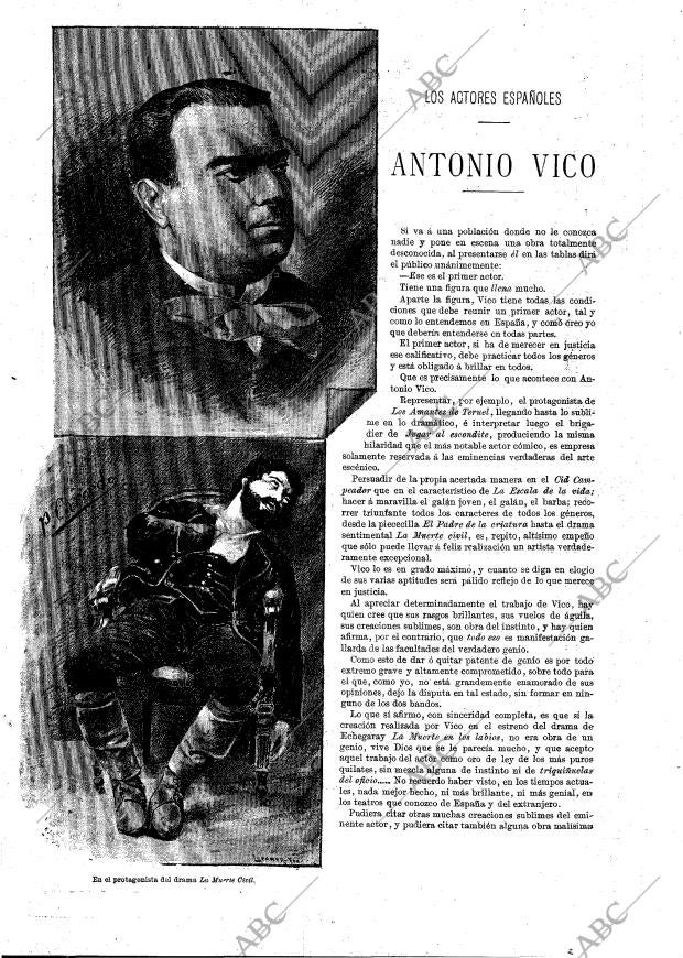 BLANCO Y NEGRO MADRID 22-11-1891 página 3