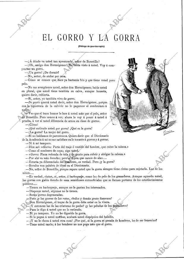 BLANCO Y NEGRO MADRID 20-12-1891 página 12