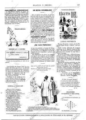 BLANCO Y NEGRO MADRID 20-12-1891 página 15