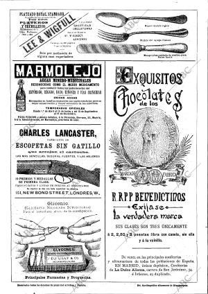 BLANCO Y NEGRO MADRID 20-12-1891 página 16