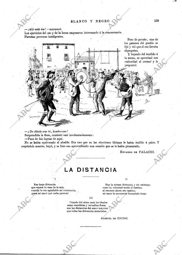 BLANCO Y NEGRO MADRID 27-12-1891 página 11