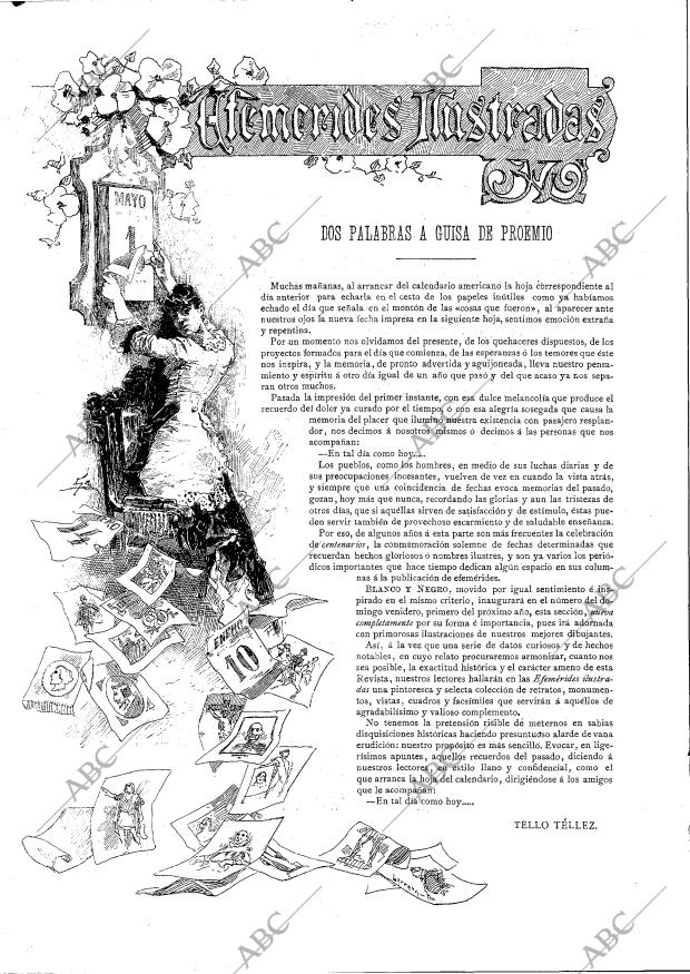 BLANCO Y NEGRO MADRID 27-12-1891 página 12