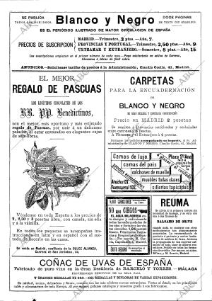 BLANCO Y NEGRO MADRID 27-12-1891 página 2