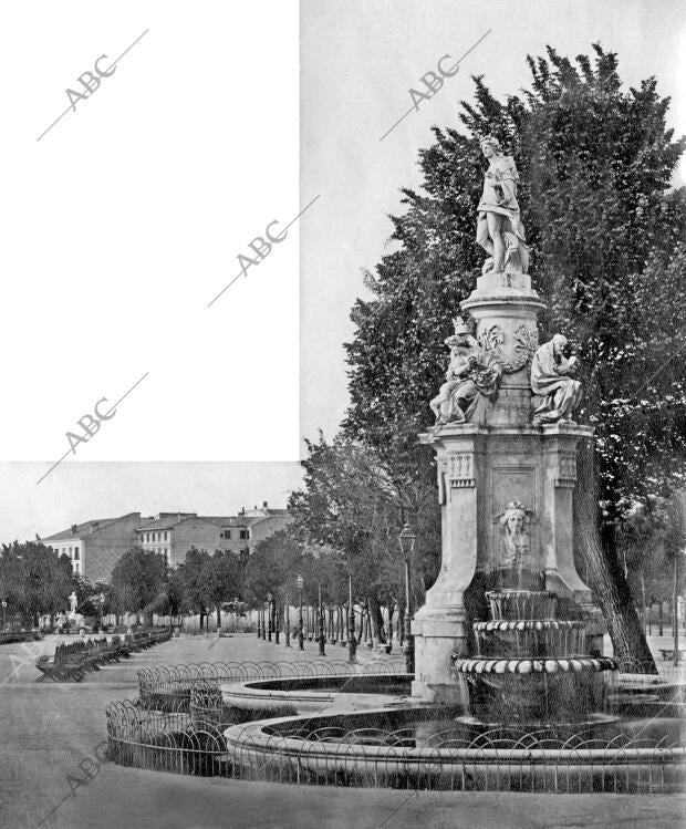 Aranjuez, 1892. Fuente de Apolo