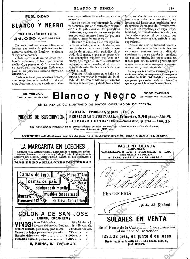 BLANCO Y NEGRO MADRID 20-03-1892 página 13