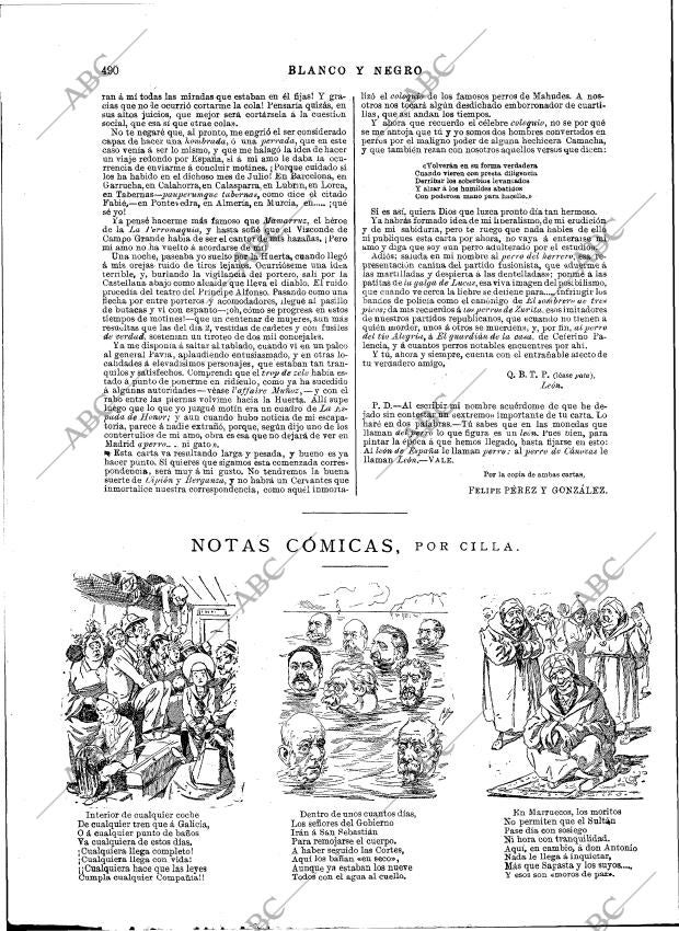 BLANCO Y NEGRO MADRID 31-07-1892 página 10
