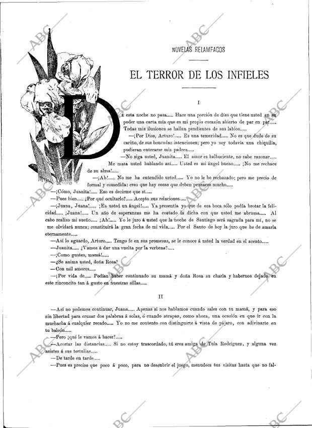 BLANCO Y NEGRO MADRID 31-07-1892 página 6