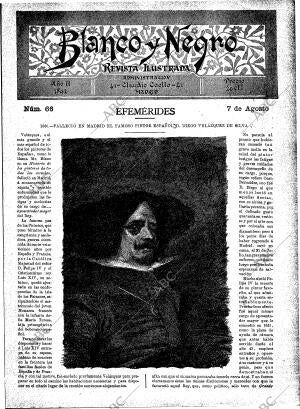 BLANCO Y NEGRO MADRID 07-08-1892 página 1