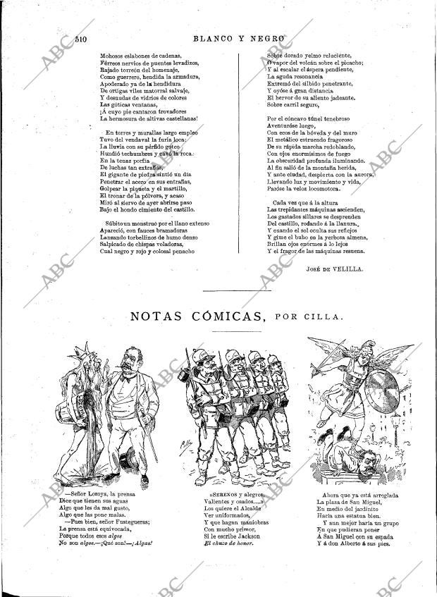 BLANCO Y NEGRO MADRID 07-08-1892 página 14