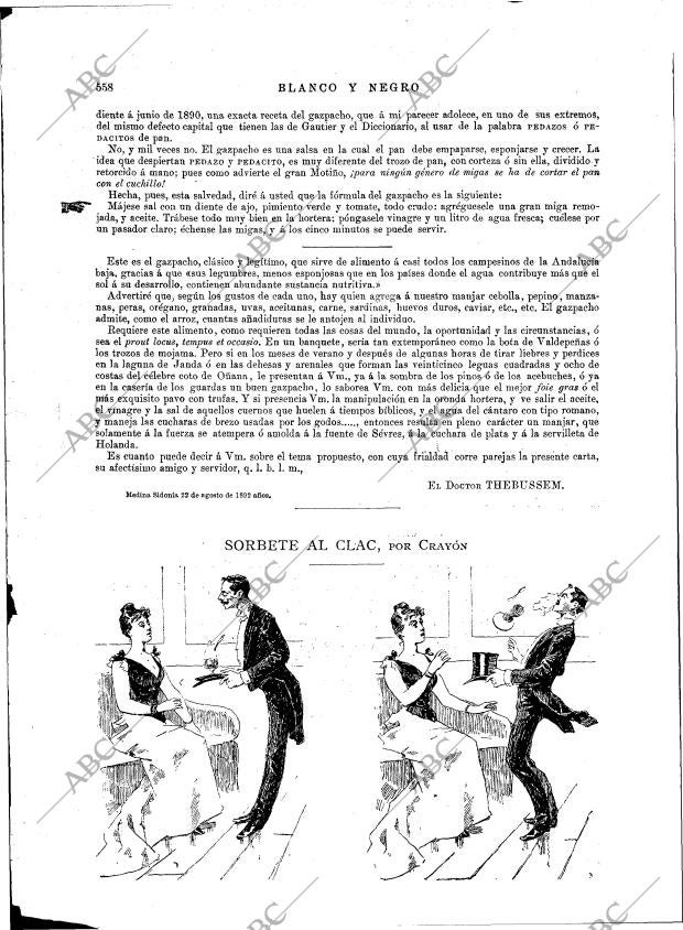 BLANCO Y NEGRO MADRID 28-08-1892 página 14