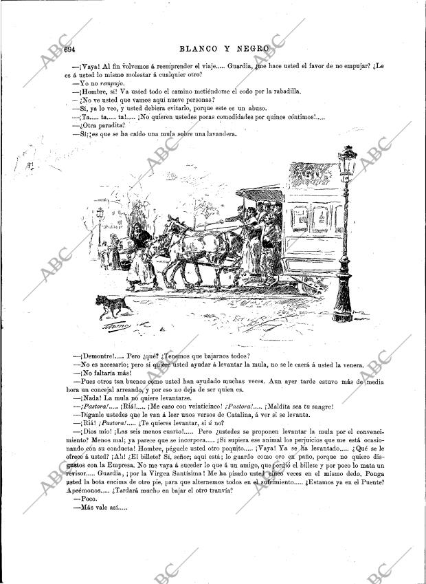 BLANCO Y NEGRO MADRID 30-10-1892 página 6