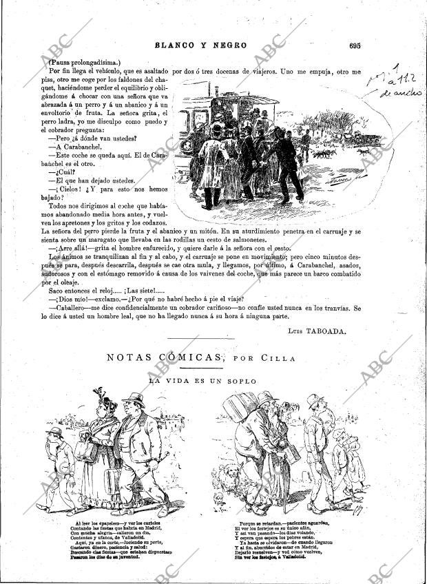 BLANCO Y NEGRO MADRID 30-10-1892 página 7