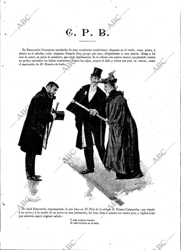 BLANCO Y NEGRO MADRID 20-11-1892 página 3