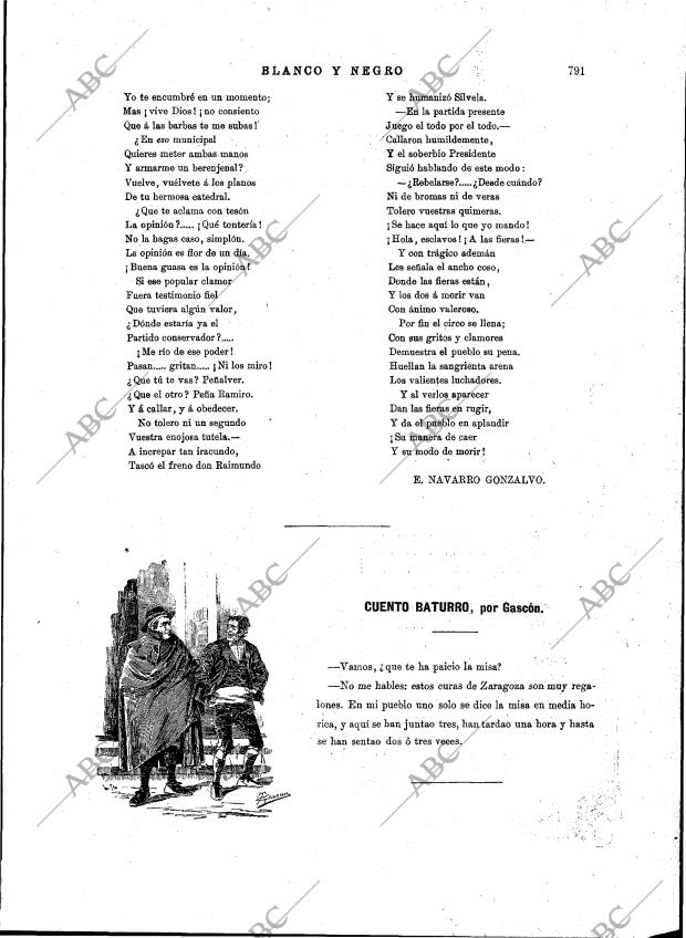 BLANCO Y NEGRO MADRID 11-12-1892 página 7