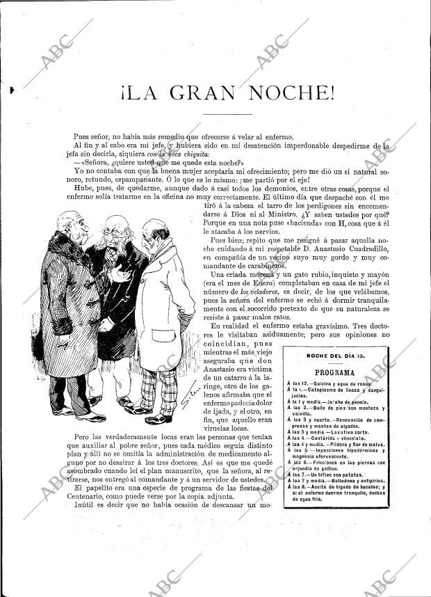 BLANCO Y NEGRO MADRID 14-01-1893 página 2