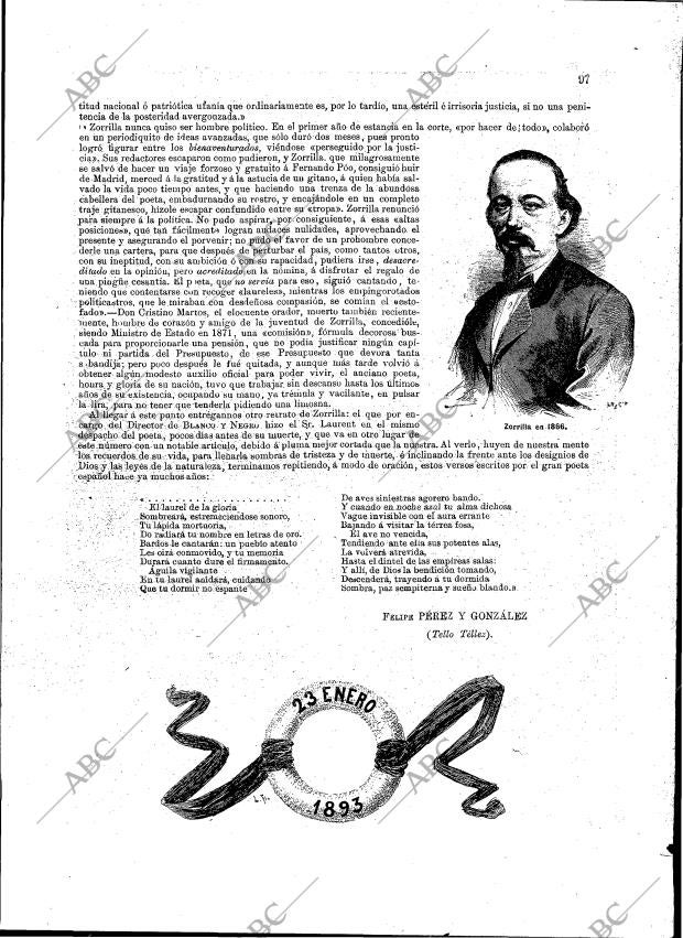 BLANCO Y NEGRO MADRID 23-01-1893 página 19