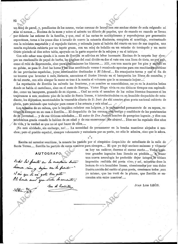 BLANCO Y NEGRO MADRID 23-01-1893 página 2