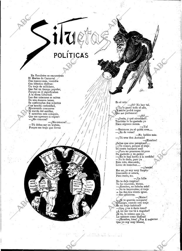 BLANCO Y NEGRO MADRID 11-02-1893 página 11