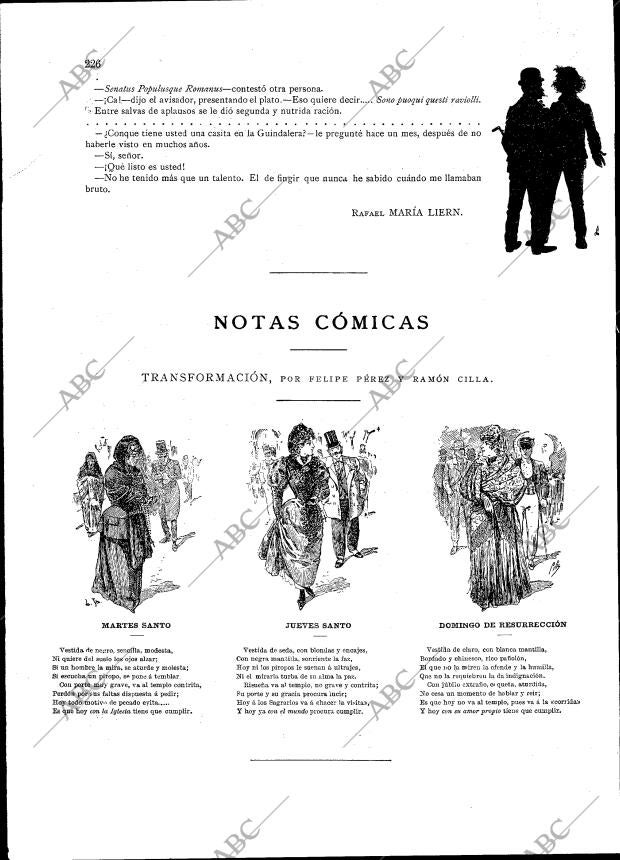 BLANCO Y NEGRO MADRID 01-04-1893 página 14