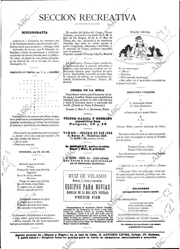 BLANCO Y NEGRO MADRID 29-04-1893 página 16