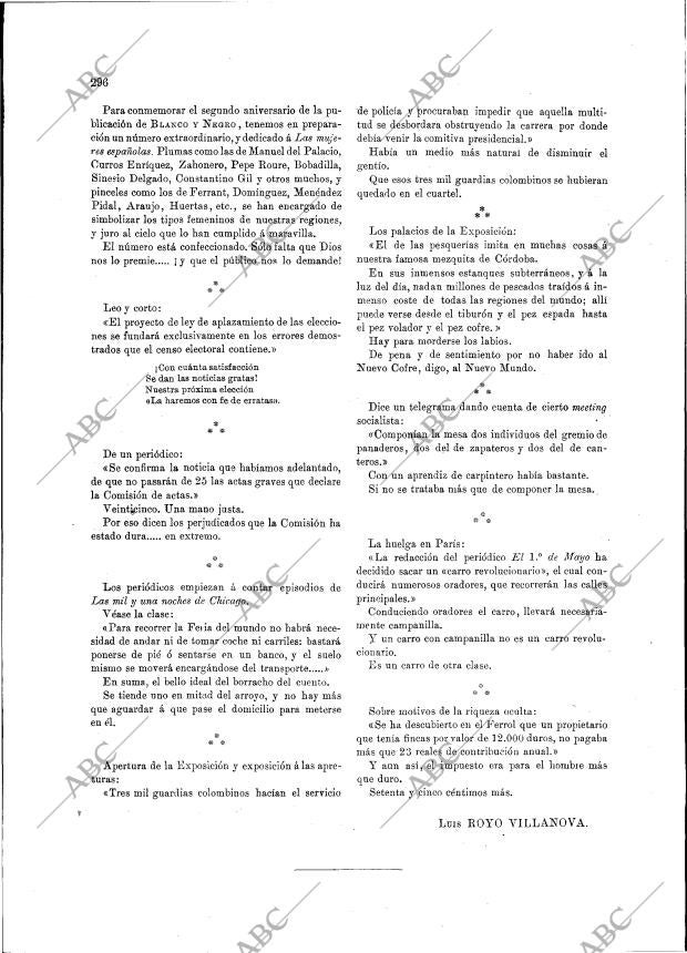 BLANCO Y NEGRO MADRID 06-05-1893 página 4