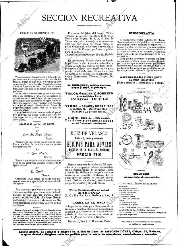 BLANCO Y NEGRO MADRID 13-05-1893 página 16