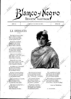 BLANCO Y NEGRO MADRID 27-05-1893 página 1