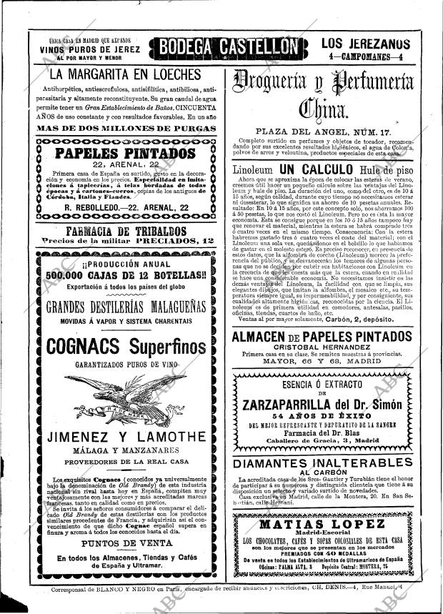 BLANCO Y NEGRO MADRID 27-05-1893 página 20