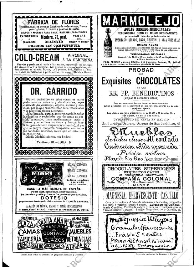 BLANCO Y NEGRO MADRID 27-05-1893 página 22