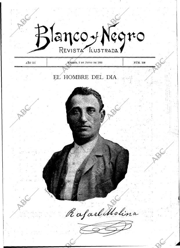BLANCO Y NEGRO MADRID 03-06-1893 página 1