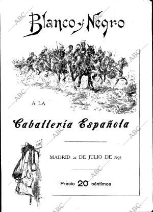 BLANCO Y NEGRO MADRID 22-07-1893 página 1