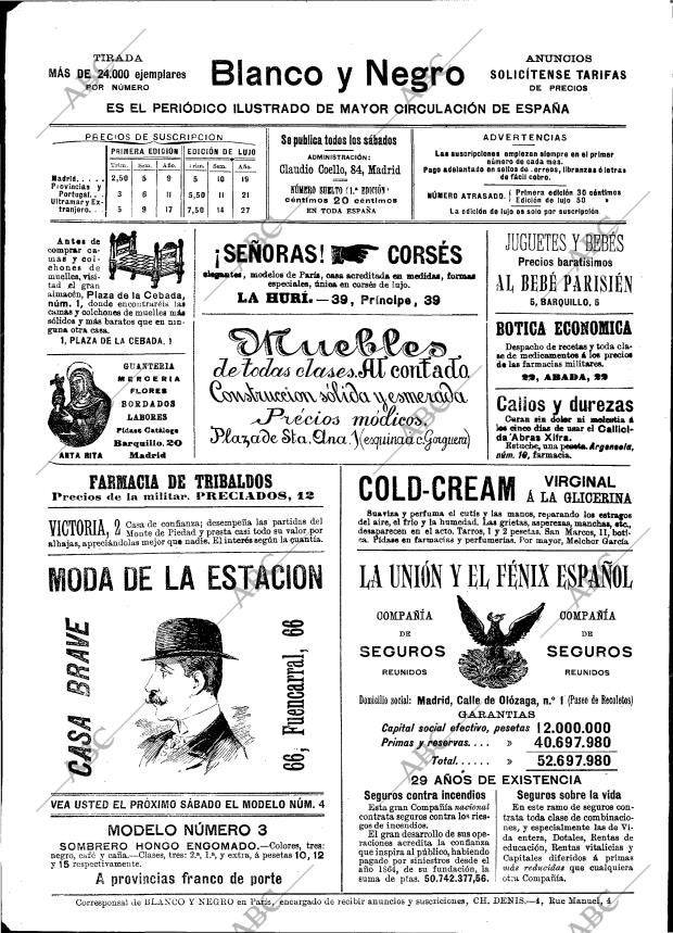 BLANCO Y NEGRO MADRID 22-07-1893 página 2
