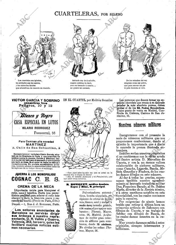 BLANCO Y NEGRO MADRID 22-07-1893 página 21