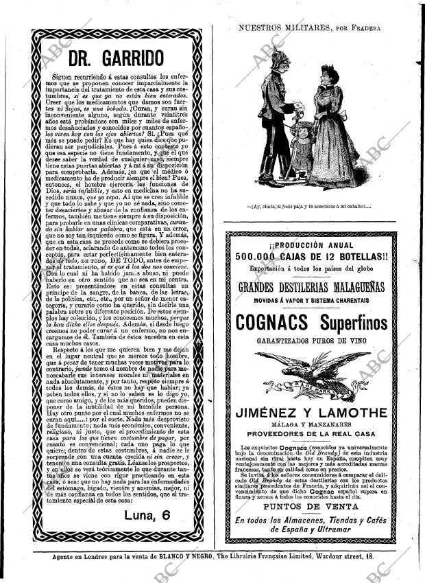 BLANCO Y NEGRO MADRID 22-07-1893 página 23