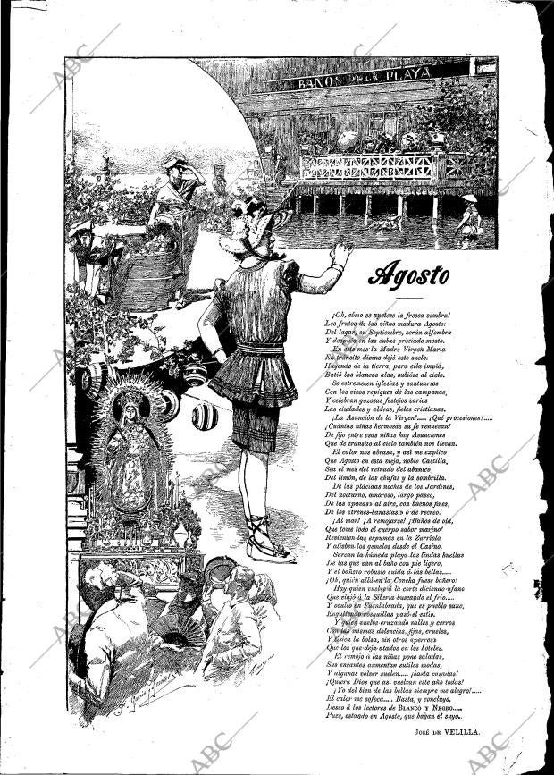 BLANCO Y NEGRO MADRID 12-08-1893 página 5