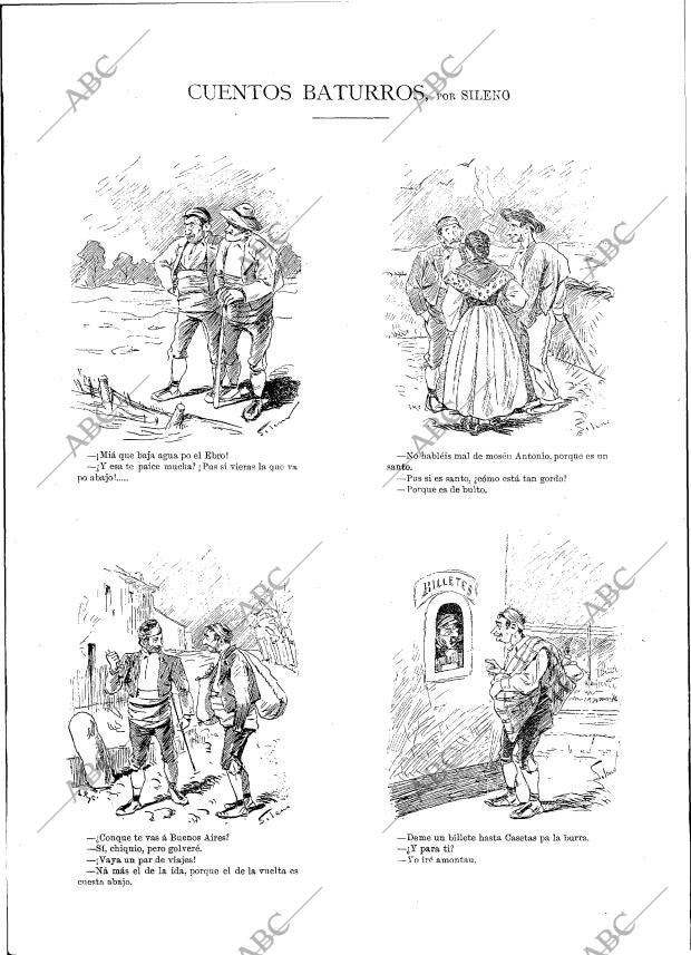 BLANCO Y NEGRO MADRID 14-10-1893 página 10