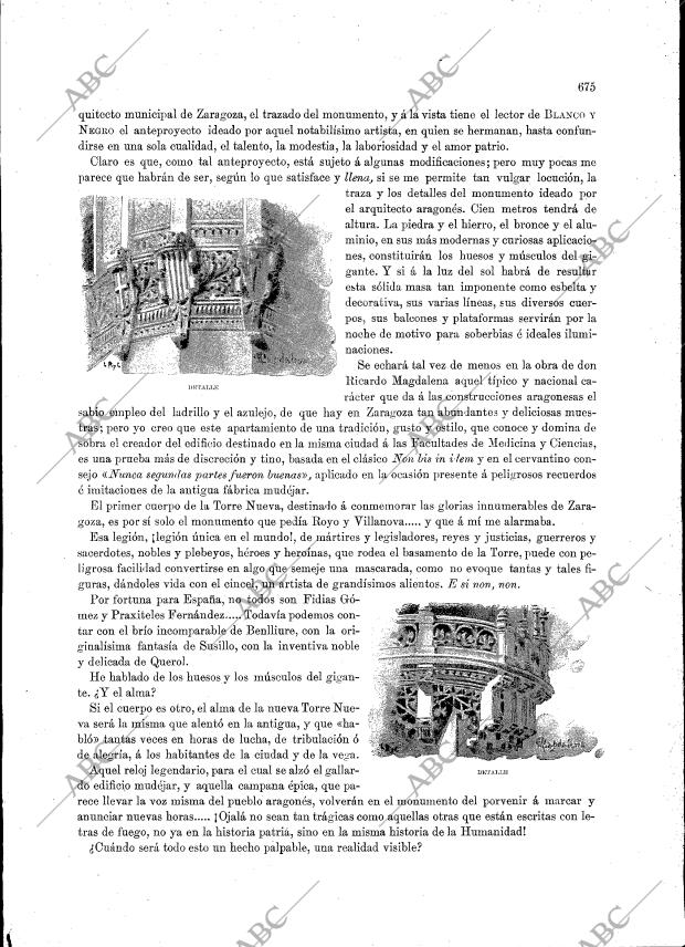 BLANCO Y NEGRO MADRID 14-10-1893 página 3