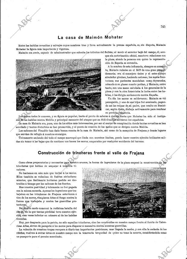 BLANCO Y NEGRO MADRID 11-11-1893 página 11