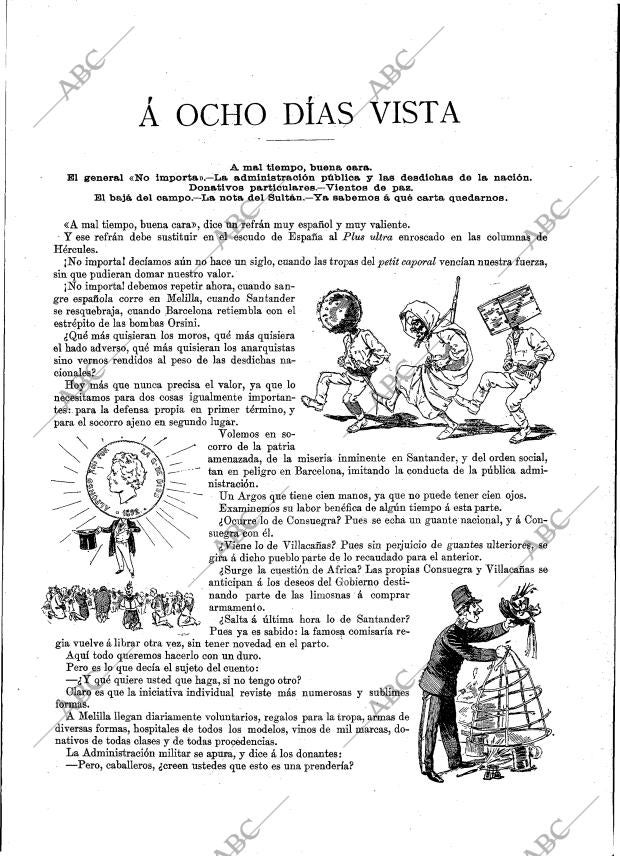 BLANCO Y NEGRO MADRID 18-11-1893 página 11