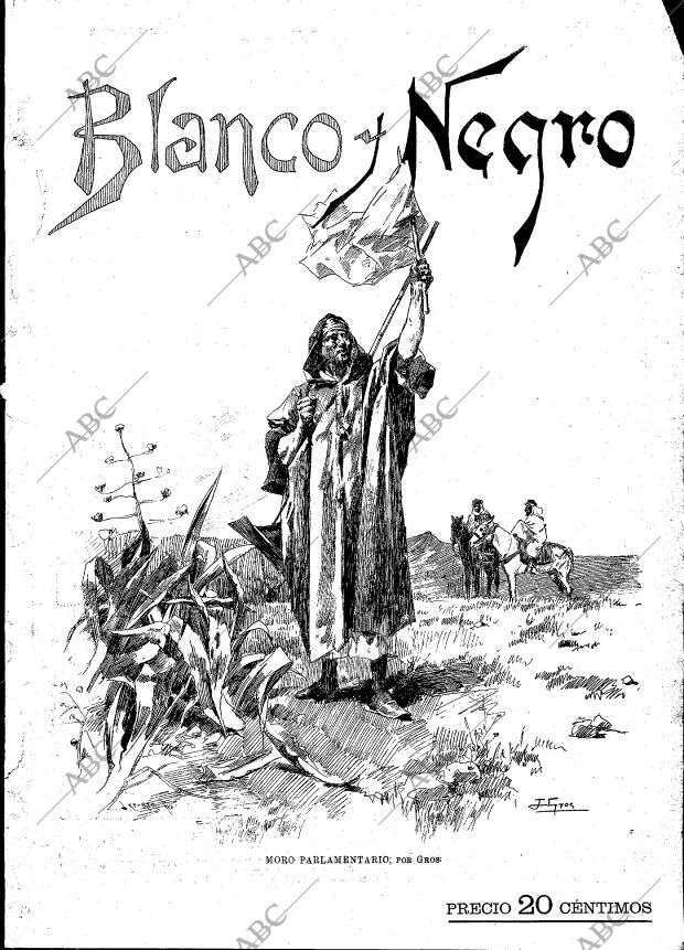 BLANCO Y NEGRO MADRID 02-12-1893 página 1