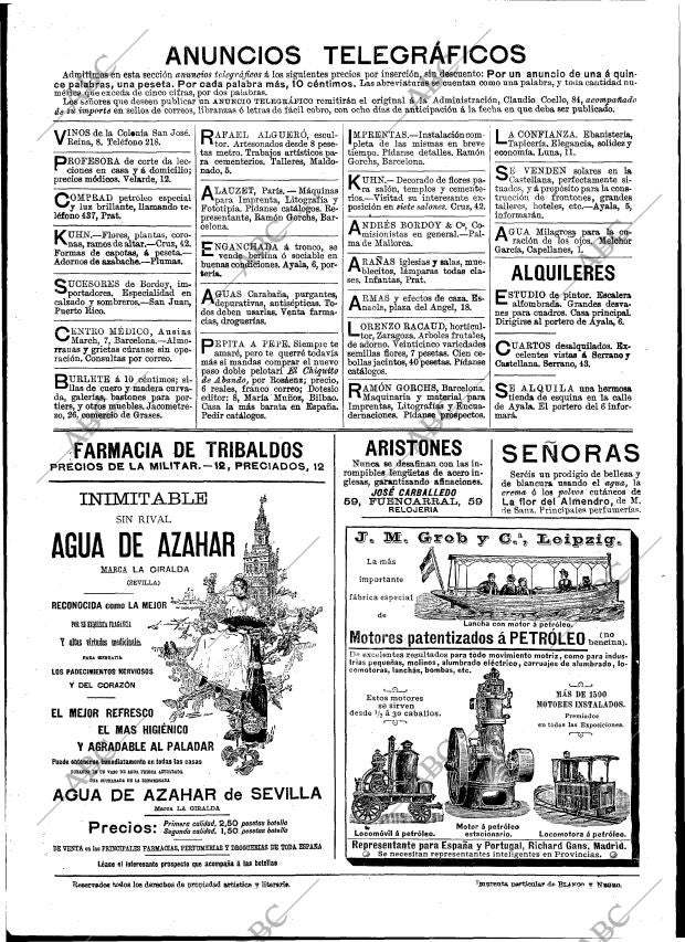 BLANCO Y NEGRO MADRID 02-12-1893 página 20