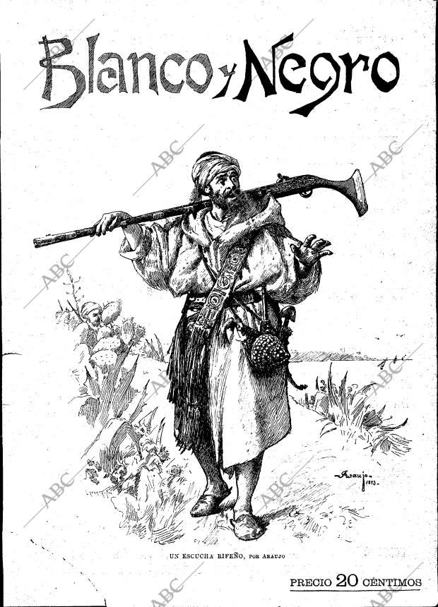 BLANCO Y NEGRO MADRID 09-12-1893 página 1