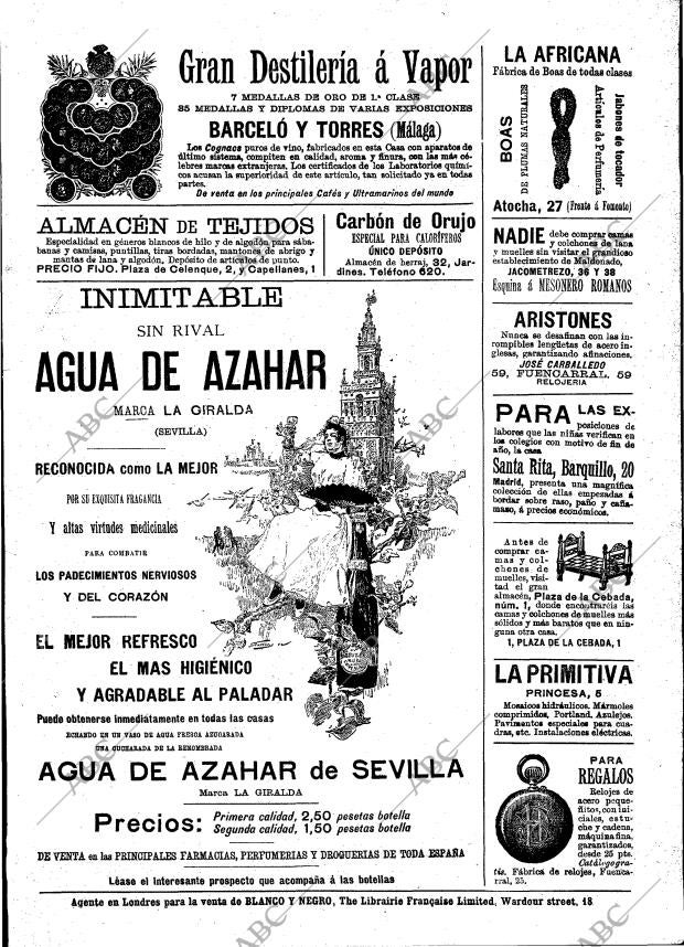 BLANCO Y NEGRO MADRID 09-12-1893 página 19