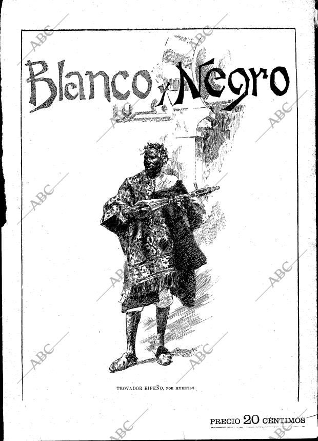 BLANCO Y NEGRO MADRID 16-12-1893 página 1